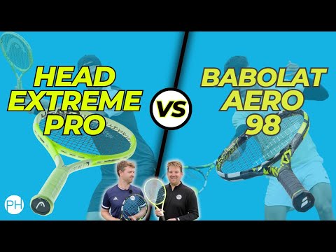 Видео: ОБЗОР: HEAD EXTREME PRO против BABOLAT AERO 98 | Лучшая ракетка для спина? | Обзор ракеток | PH T...