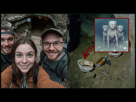 Видео: Трое Туристов Пропали в Mammoth Cave — Найдены Шлемы с  Следами Клыков и  Отпечатки в Глине