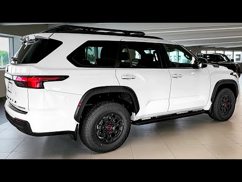 Видео: Toyota Sequoia 2025 года — роскошный и мощный полноразмерный внедорожник!
