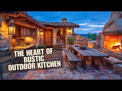 Видео: Камень, дерево и огонь: сердце деревенской жизни на открытом воздухе