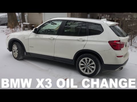 Видео: Процедура замены масла в BMW X3 | BMW X3 xDrive28i 2015 года | N20 2.0L