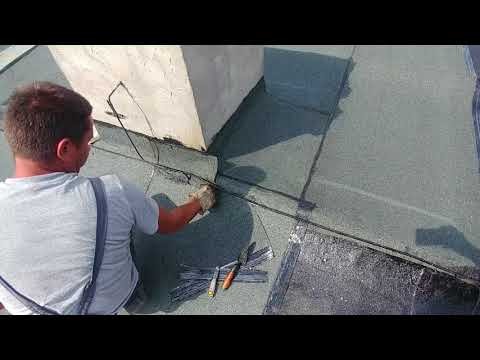 Видео: Обръщане на битумна хидроизолация по комин