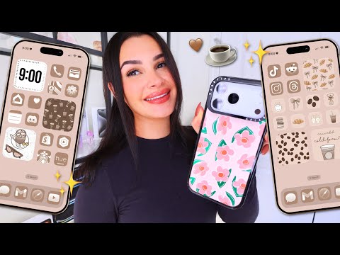 Видео: Что на моём iPhone 17 Pro Max! *уютная осенняя эстетика* 🤎🧸☕️🥐