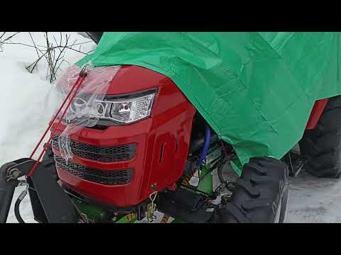 Видео: Shifeng SF404. Тент на трактор.