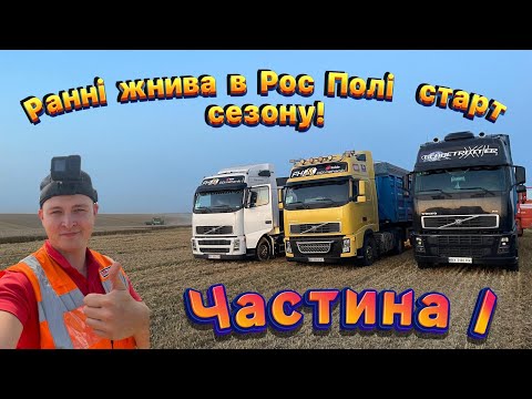 Видео: Початок ранніх жнив на Хмельниччині.Пшениця та ріпак | 2025 старт жнив з Volvo FH13!