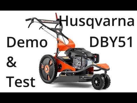 Видео: Кусторез с ручным управлением: Husqvarna DBY51