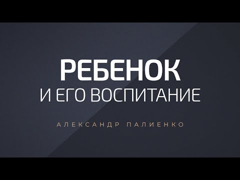 Видео: Ребенок и его воспитание. Александр Палиенко.
