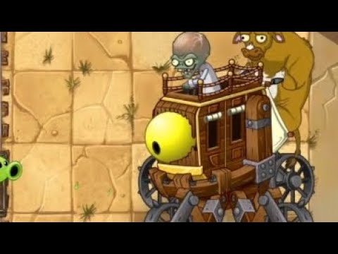 Видео: Прошёл дикий запад!/pvz 2.