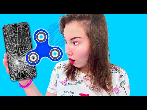 Видео: Света и Богдан разбили iPhone спинером // Твиксики
