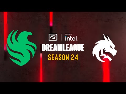 Видео: Team Falcons vs Team Spirit - Лучшие моменты - DreamLeague Season 24 - Playoffs