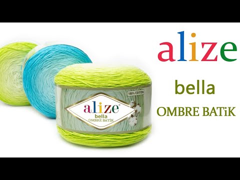 Видео: Белла Омбре Батик Ализе / Bella Ombre Batik Alize