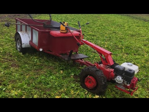 Видео: 🚜 Краткий обзор мотоблока МТЗ-09Н от Казакова Сергея /Review of the MTZ-09H tractor