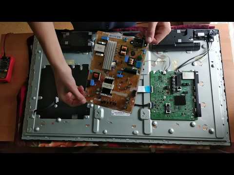 Видео: Ремонт телевизора samsung ue40 smart tv