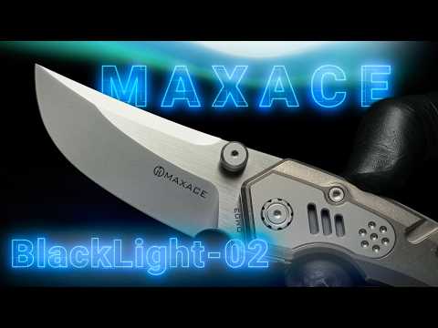 Видео: BlackLight-02 M390 от Maxace Knife