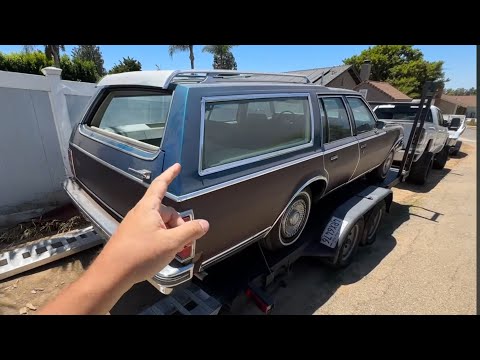 Видео: Купил огромный американский чемодан на V8 1978г!