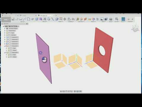 Видео: Команды Align Move Joint для тел и компонентов Fusion 360 - Выпуск #022