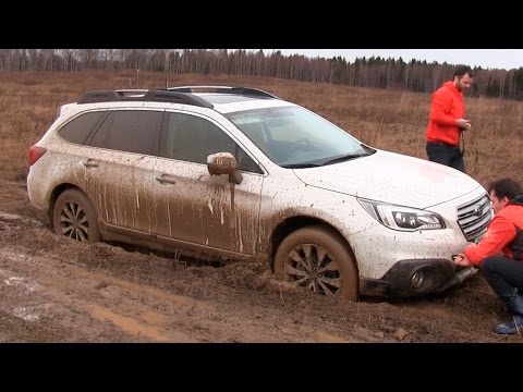 Видео: Subaru Outback 2015 - Offroad тест! via ATDrive