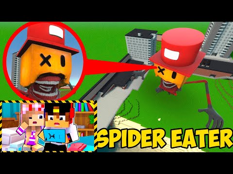 Видео: МОЙ ДРОН СНЯЛ SAMMYNI SPIDERINI EATER РОБЛОКС в Реальной Жизни в МАЙНКРАФТ ДЕВУШКА ВИДЕО MINECRAFT