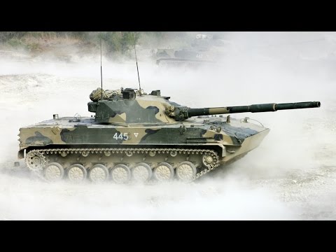 Видео: Самоходная противотанковая пушка 2С25 «Спрут-СД»