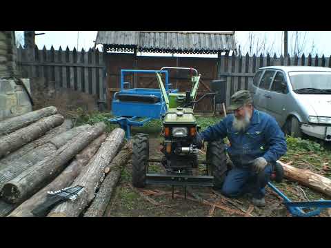 Видео: Устраняю вибрацию на тяжелом дизельном мотоблоке