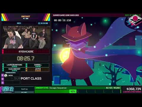 Видео: RU OneShot Any% от @KyoshiCadre   #SGDQ2025