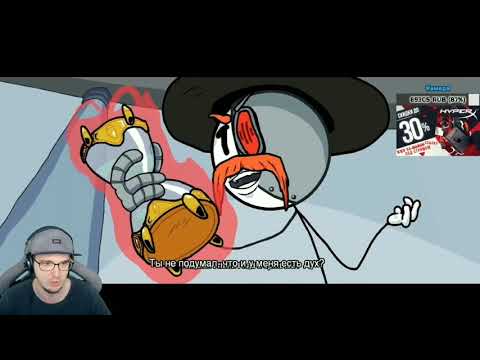 Видео: Джо Джо в Генри стикмане?! Реакция Майни