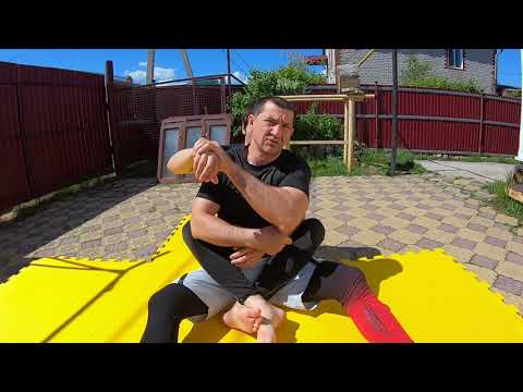 Видео: Защита от броска с ПРОГИБОМ или ЗАХВАТА сзади и Контр атака от МС СССР