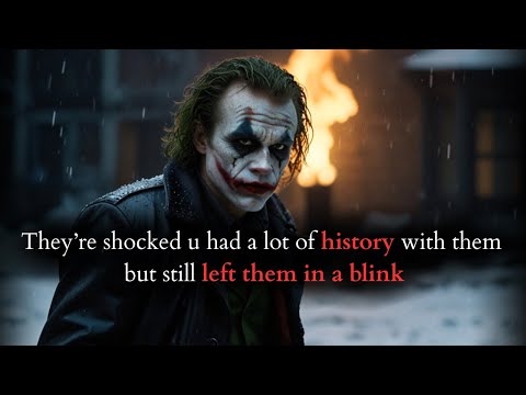 Видео: Они в шоке от того, что у вас было столько общего, но вы всё равно оставили их в шоке — речь Джокера