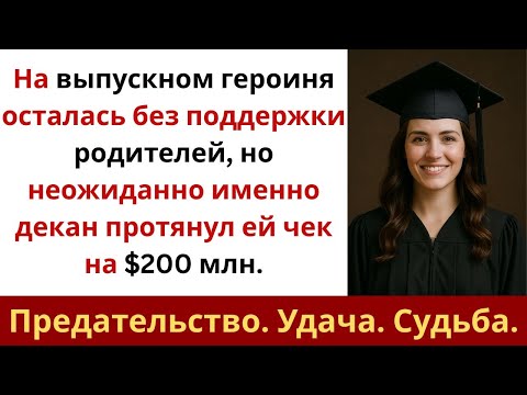 Видео: На выпускном родители не пришли — потом декан держал чек на $200 млн