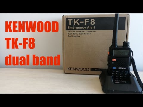 Видео: Рация kenwood TK-F8 (baofeng).  NORDZON.RU