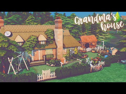 Видео: Grandma's House | Строительство | SpeedBuild | Sims 4