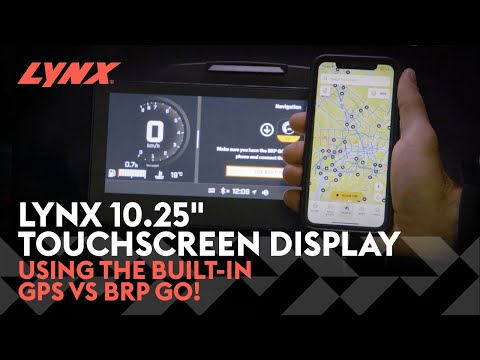 Видео: Сенсорный дисплей Lynx 10,25″: использование встроенного GPS-навигатора или BRP GO!