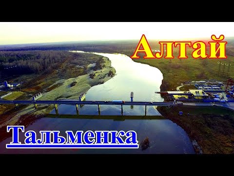 Видео: Алтай / Тальменка / Чумыш с высоты птичьего полета