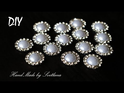Видео: Серединка для цветов и бантиков Канзаши DIY Decoration on the middle for flowers and bo