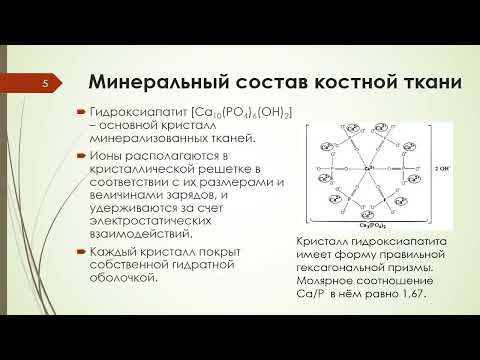 Видео: Биохимия костной ткани