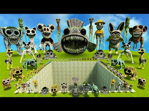 Видео: 💥 БОЛЬШАЯ ДЫРА ВСЕ МОНСТРЫ ZOONOMALY СЕМЬЯ СПАРТАНСКИЙ УДАР в Gmod