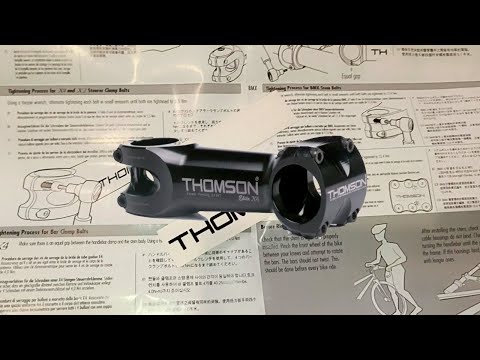 Видео: Обзор (распаковка) нового выноса Thomson Elite X4 120x0x31.8 Black