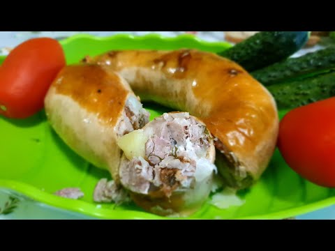 Видео: Картофельная колбаса. Старый немецкий рецепт.