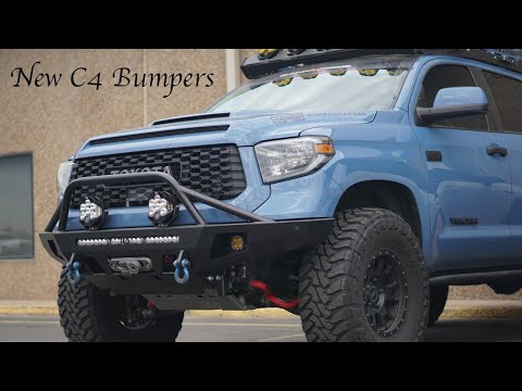 Видео: Tundra 2020 года получает новые бамперы C4 Overland