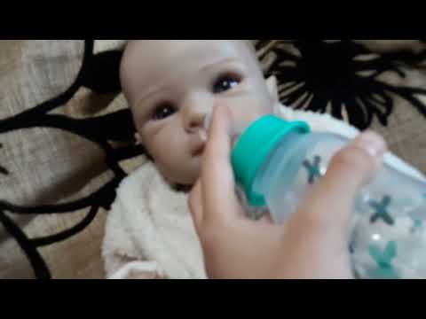 Видео: Обед с реборном Мия.