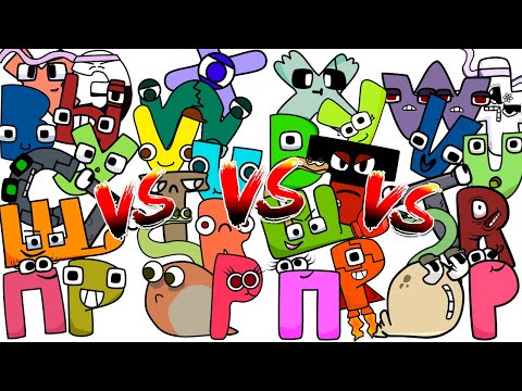 Видео: RALR vs HKTITO ALPHABET LORE vs UKRAINIAN ALPHABET LORE & ENGLISH | COMPLETE EDITION 3 (P/П-X/Э)