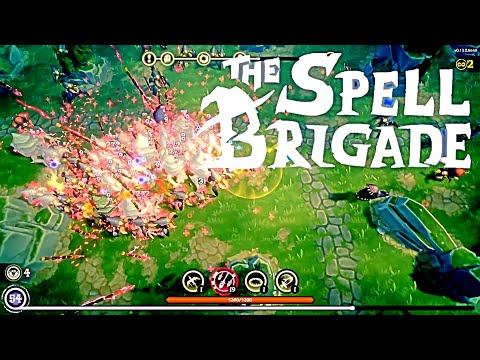 Видео: ГРАД ОГНЕНЫХ КОПИЙ в The Spell Brigade #107