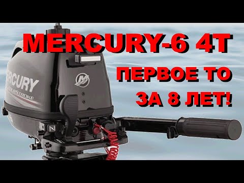 Видео: Четырехтактный лодочный мотор Mercury-6. Проверка, обзор, снятие помпы. Итог 8 лет службы.