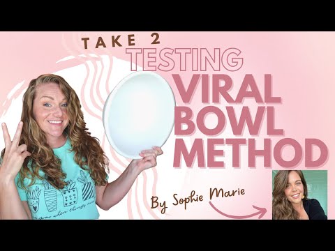 Видео: ВИРУСНЫЙ МЕТОД «МИСКА» — Тестирование метода «Миска» для волнистых волос. Вариант 2