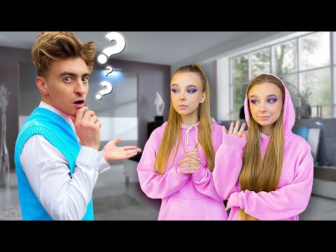 Видео: Стали БЛИЗНЯШКАМИ с подругой! *парень меня не узнает?*