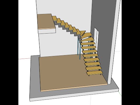 Видео: Создаем лестницу в SketchUp2020