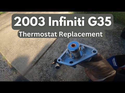 Видео: Замена термостата Infiniti G35 2003-2007