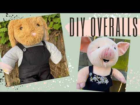 Видео: Как сделать комбинезон для плюшевой игрушки!
