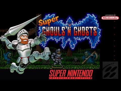 Видео: Финал Super Ghouls 'n Ghosts + Midnight Resistance #4 (SNES, 1991)