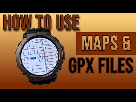 Видео: Получите доступ к автономным картам и файлам GPX на вашем Amazfit T-Rex 3!